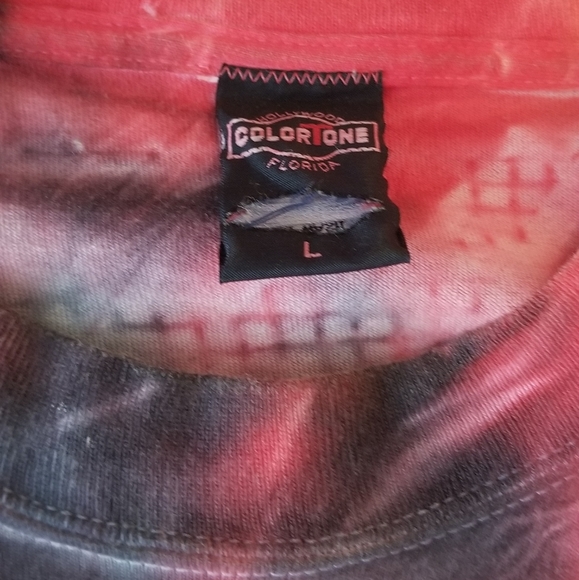 Jamaica Tie-Dyed Tee Shirt - Picture 3 of 3